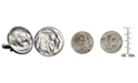 American Coin Treasures Buffalo Nickel Coin Cuff Links